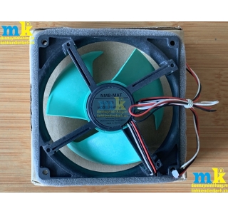 ( SP1180 ) Quạt Tủ Lạnh Sharp 3 Dây Đen Đỏ Trắng 12,5Cm